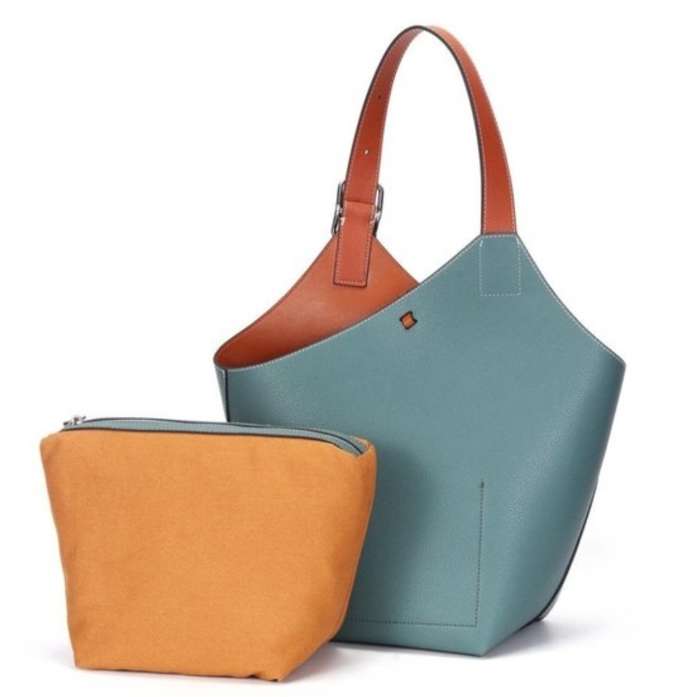 NEW MDBM Maison de Beaute Marseilles Cholet Bucket Purse + Internal Satchel